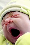 baby, yawning